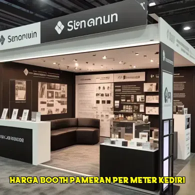 harga booth pameran per meter kediri